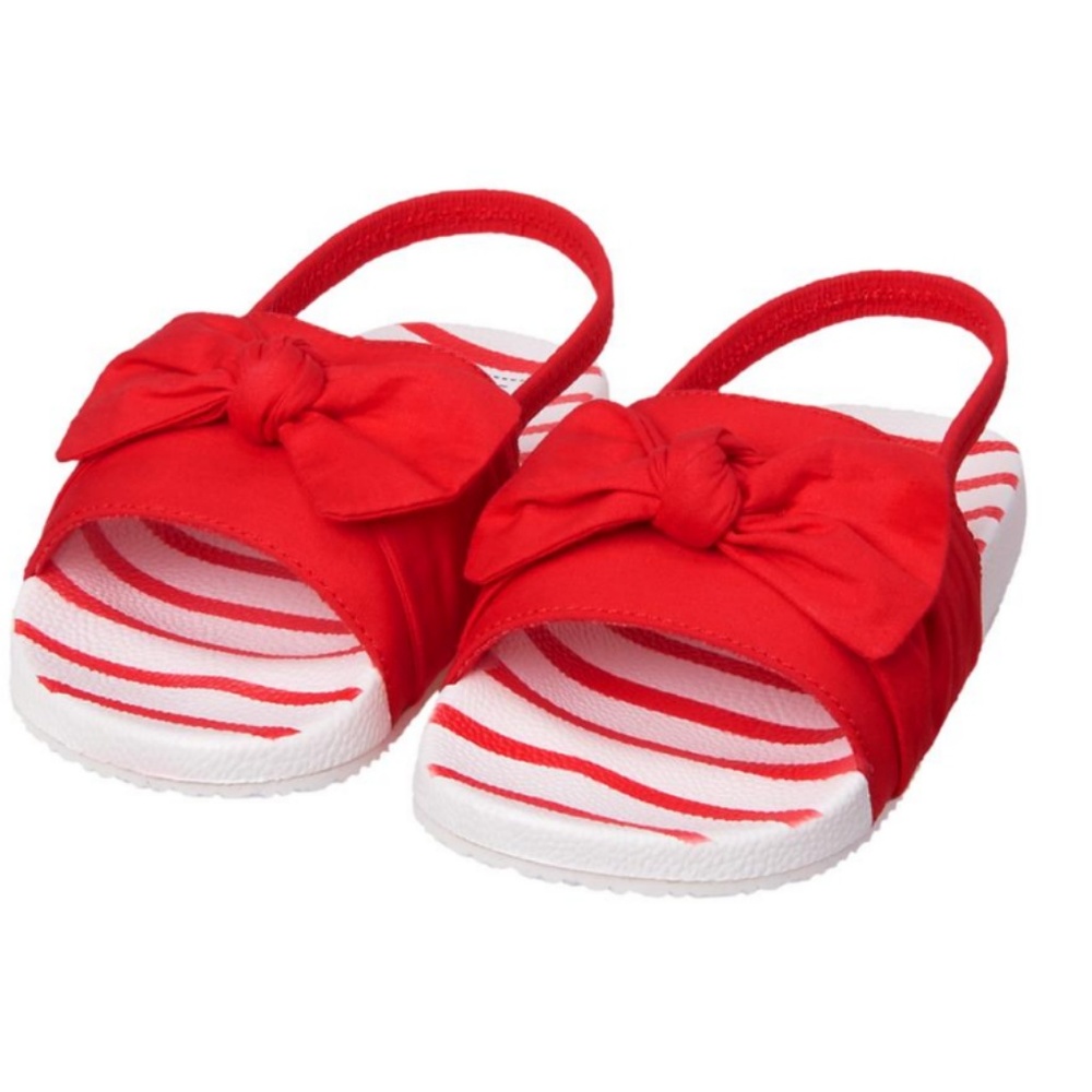 Janie and Jack Bow Slide Sandals | NWT